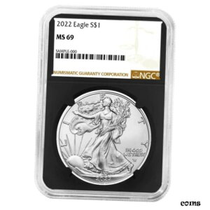 2022 $1 AJ Vo[ C[O NGC MS69 uE x g RA2022 $1 American Silver Eagle NGC MS69 Brown Label Retro Core