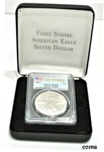 2017 PCGS MS69 $1 t@[Xg XgCN AJ C[O FP[X2017 PCGS MS69 $1 First Strike American Eagle Certified in Case