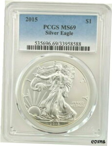 2015 AJ Vo[ C[O 1oz MS69 - PCGS2015 American Silver Eagle 1oz MS69 - PCGS