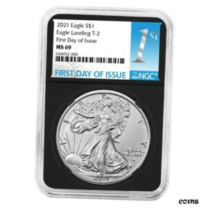 2021 $1 ^Cv 2 AJ Vo[ C[O NGC MS69 FDI t@[Xg x g RA2021 $1 Type 2 American Silver Eagle NGC MS69 FDI First Label Retro Core