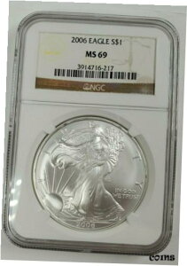 2006 US Vo[ C[O NGC MS 692006 US Silver Eagle NGC MS 69
