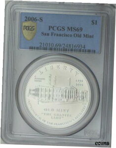 2006-S Vo[ $1 TtVXR I[h ~gnkToCo 100 NLO PCGS MS692006-S Silver $1 San Francisco Old Mint Earthquake Survival Centennial PCGS MS69