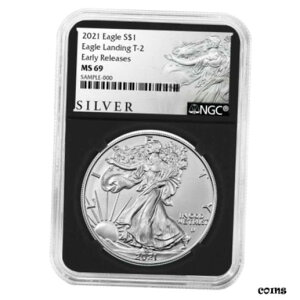 2021 $1 ^Cv 2 AJ Vo[ C[O NGC MS69 ER ALS x g RA2021 $1 Type 2 American Silver Eagle NGC MS69 ER ALS Label Retro Core