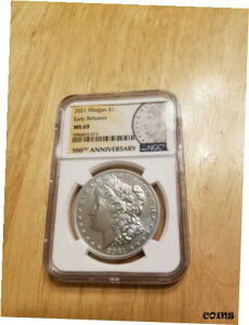 莝 - 2021 P K 1 h NGC MS 69 [XIN HAND - 2021 P Morgan $1 Silver Dollar NGC MS 69 Early Releases