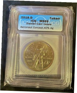 ICG MS69 2019-D _jGEJ[ A|Fsm n[t_[ [Cg ~g S[XeBOICG MS69 2019-D Daniel Carr Apollo Astronaut Half Dollar MoonLight Mint Ghosting