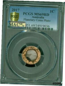 2017 I[XgA 1 Zg v[g PCGS MS69 RD PQ \ ōO[h MAC X|bgX *2017 AUSTRALIA 1 CENT PLUTO PCGS MS69 RD PQ SOLO FINEST GRADE MAC SPOTLESS *