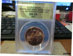 2019 MMOH O/S Modern Copper Fugio Cent by Daniel Carr ANACS MS692019 MMOH O/S Modern Copper Fugio Cent by Daniel Carr ANACS MS69