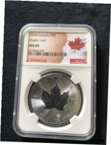 2020 Ji_ S$5 1 IX Vo[ [v [t NGC MS692020 CANADA S$5 1 OZ SILVER MAPLE LEAF NGC MS69