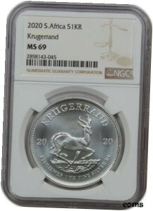 2020 S.AFRICA S1KR N[K[h MS 69 nCO[h!2020 S.AFRICA S1KR KRUGERRAND MS 69 HIGH GRADE!