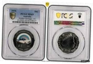 2016 I[XgA 50c RCuz[f we[W - FCv PCGS MS69 #80272016 Australia 50c Coin 'Holden Heritage - FC' PCGS MS69 #8027