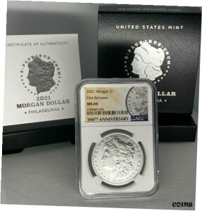 2021 P K NGC MS 69 100 NLOVo[ _[ + čǃ{bNXƏؖ2021 P Morgan NGC MS 69 100th Anniversary Silver Dollar + US Mint Box and Cert