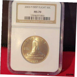 2003 P t@[XgtCg NGC MS70 n[t_[2003 P FIRST FLIGHT NGC MS70 HALF DOLLAR