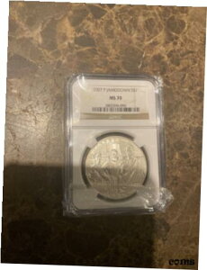 2007-P WF[X^E Vo[ S$1 LO NGC MS702007-P JAMESTOWN SILVER S$1 COMMEMORATIVE NGC MS70