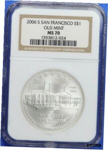 2006-S I[h ~g _ Vo[ LOh NGC MS70 CR0048A/SN2006-S Old Mint Modern Silver Commemorative Dollar NGC MS70 CR0048A/SN