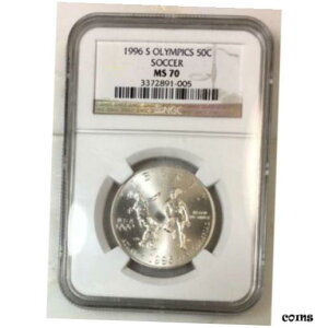 1996 S TbJ[ n[t_[ NGC MS70 ***Rev Tye's Coin Stache*** #1005891996 S Soccer Half Dollar NGC MS70 ***Rev Tye's Coin Stache*** #100589