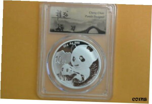 2019 CHINA SILVER PANDA 10  PCGS MS70 Cheng Chao Signature First Strike2019 CHINA SILVER PANDA 10 Yuan PCGS MS70 Cheng Chao Signature First Strike
