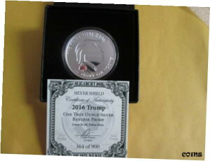 2016 1 IX .999 t@C[gv IK[L[ I[o[R[ Vo[ V[h v[t /9002016 1 oz .999 fine Vote Trump Oligarchy Overcomb Silver Shield proof /900