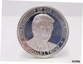 【極美品/品質保証書付】 アンティークコイン コイン 金貨 銀貨 [送料無料] Donald J Trump Delivering As Promised 1 OZ .999 Silver Round Coin