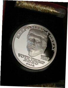 1 IX 999 Vo[ RC 2020 BU gvAAJ̑ɕۂ܂傤Auh s + S[h1-OZ.999 SILVER COIN 2020 BU TRUMP KEEP AMERICA GREAT LET'S GO BRANDON PIN +GOLD