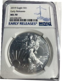 【極美品/品質保証書付】 アンティークコイン コイン 金貨 銀貨 [送料無料] 2019 Coins auctions .999 silver eagle ms 70