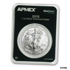 【極美品/品質保証書付】 アンティークコイン コイン 金貨 銀貨 [送料無料] 10 count - 2015 Apmex MintDirect Premier 1oz American Silver Eagle