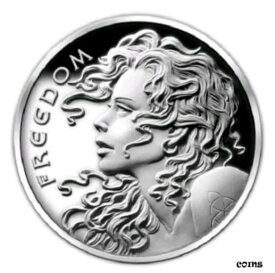 【極美品/品質保証書付】 アンティークコイン コイン 金貨 銀貨 [送料無料] 2014 1 OZ .999 PURE SILVER SHIELD PROOF FREEDOM GIRL COA BOX ROUND COIN SBSS HOT