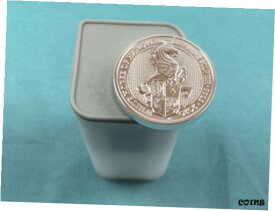 【極美品/品質保証書付】 アンティークコイン 銀貨 10 Coin Full Roll 2020 Great Britain 2 oz Silver Queen's Beast White Horse Coins [送料無料] #scf-wr-009976-2133
