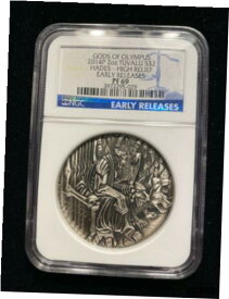 【極美品/品質保証書付】 アンティークコイン コイン 金貨 銀貨 [送料無料] 2014 $2 Gods of Olympus Hades 2 oz Silver High Relief Coin PF69 NGC