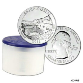 【極美品/品質保証書付】 アンティークコイン 銀貨 2012 ATB Chaco Culture Silver 5 oz 25C BU 10 Coins in Mint-Issued Tube [送料無料] #scf-wr-009977-1473