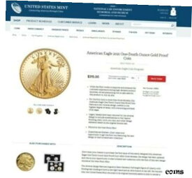【極美品/品質保証書付】 アンティークコイン コイン 金貨 銀貨 [送料無料] American Eagle 2021 One-Tenth Ounce Gold Proof Coin *CONFIRMED ORDER* (21EEN)