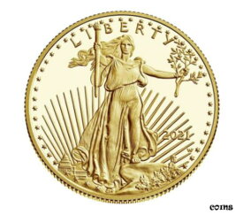 【極美品/品質保証書付】 アンティークコイン 金貨 US Mint American Eagle 2021 One Ounce Gold Proof 21EB Coin Mint Sealed CONFIRMED [送料無料] #gcf-wr-009999-8938