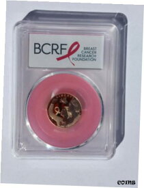 【極美品/品質保証書付】 アンティークコイン コイン 金貨 銀貨 [送料無料] 2018W BCRF Label $5 PCGS PR69DCAM Breast Cancer Awareness First Strike Gold Coin