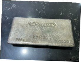 【極美品/品質保証書付】 アンティークコイン 銀貨 100 oz Engelhard Silver Poured Vintage Bull Hallmark Bar (4th Series, Canadian) [送料無料] #sof-wr-010022-763