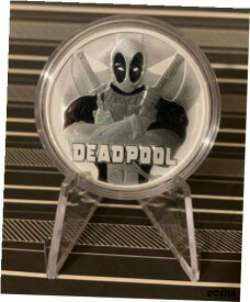 【極美品/品質保証書付】 アンティークコイン コイン 金貨 銀貨 [送料無料] DEADPOOL - MARVEL SERIES - 2018 1 oz .9999 Pure Silver Coin Tuvalu BU in capsule