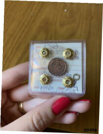 【極美品/品質保証書付】 アンティークコイン コイン 金貨 銀貨 [送料無料] Kingdom D' Italy Value 1 Cent 1903 Sealed FDC Copper Red Subalpina