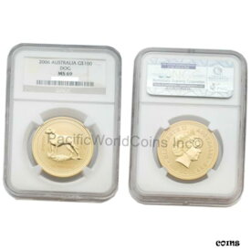 【極美品/品質保証書付】 アンティークコイン 金貨 Australia 2006 Year of the Dog 1 oz Gold NGC MS 69 [送料無料] #got-wr-010168-303