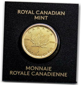 【極美品/品質保証書付】 アンティークコイン コイン 金貨 銀貨 [送料無料] 2022 1 Gram Gold Maple Leaf Coin In Maplegram Assay Card - IN STOCK