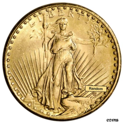 【極美品/品質保証書付】 アンティークコイン 金貨 US Gold $20 Saint-Gaudens Double Eagle - Brilliant Uncirculated - Random Date [送料無料] #gof-wr-010175-330：金銀プラチナ ワールドリソース