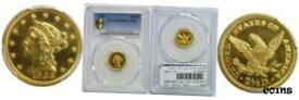 【極美品/品質保証書付】 アンティークコイン 金貨 1906 $2.50 Gold Coin PCGS PR-64 CAM [送料無料] #gct-wr-010193-2879