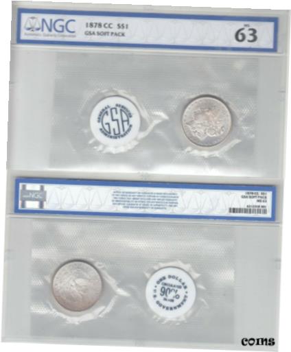 魅力的な アンティークコイン アンティークコイン 銀貨 1878-CC $1
