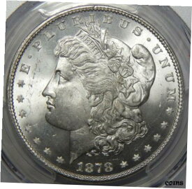 【極美品/品質保証書付】 アンティークコイン 硬貨 1878 7TF REVERSE OF 78' PCGS MS65 MORGAN DOLLAR [送料無料] #oot-wr-010195-2672