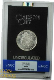 【極美品/品質保証書付】 アンティークコイン コイン 金貨 銀貨 [送料無料] 1882-CC Morgan Silver Dollar GSA Hoard NGC MS64 Carson City VAM-2A1 Hit List 40
