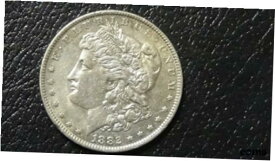 【極美品/品質保証書付】 アンティークコイン コイン 金貨 銀貨 [送料無料] 1882-O Morgan Silver Dollar from a 60 Year Cache Free US Shipping 37