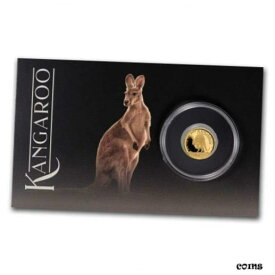 【極美品/品質保証書付】 アンティークコイン コイン 金貨 銀貨 [送料無料] 2022 Australia 1/2 Gram Gold Kangaroo Mini Roo BU (Assay Card) - SKU#248395
