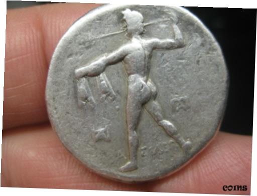 【極美品/品質保証書付】 アンティークコイン 銀貨 Authentic Ancient Greek silver coin Demetrius I Poliorcetis Tetradrachm-17.00g [送料無料] #scf-wr-010427-825：金銀プラチナ ワールドリソース