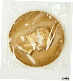 【極美品/品質保証書付】 アンティークコイン コイン 金貨 銀貨 [送料無料] 1853 Franklin Pierce Labor of Virtue U.S. Mint Peace Medal w/ Box 3''