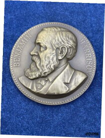 ヴィンテージ 米国造幣局 ベンジャミン ハリソン 1889 就任メダル 3 インチ ブロンズ Z472Vintage US Mint Benjamin Harrison 1889 Inaugural Medal 3inch Bronze Z472