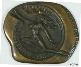 【極美品/品質保証書付】 アンティークコイン コイン 金貨 銀貨 [送料無料] Poland, medal with the figure of a woman