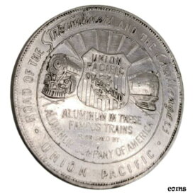 ユニオン パシフィック 有名な列車 サンフランシスコ ベイ コイン トークン メダルUNION PACIFIC FAMOUS TRAINS SAN FRANCISCO BAY COIN TOKEN MEDAL