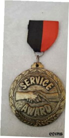 【極美品/品質保証書付】 アンティークコイン コイン 金貨 銀貨 [送料無料] Vintage Service Award ~ Brass Medallion ~ Award Medal